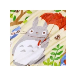 Maison Ghibli Linge De Maison|Couverture Totoro Arrêt de bus 80x150 cm - Mon Voisin Totoro