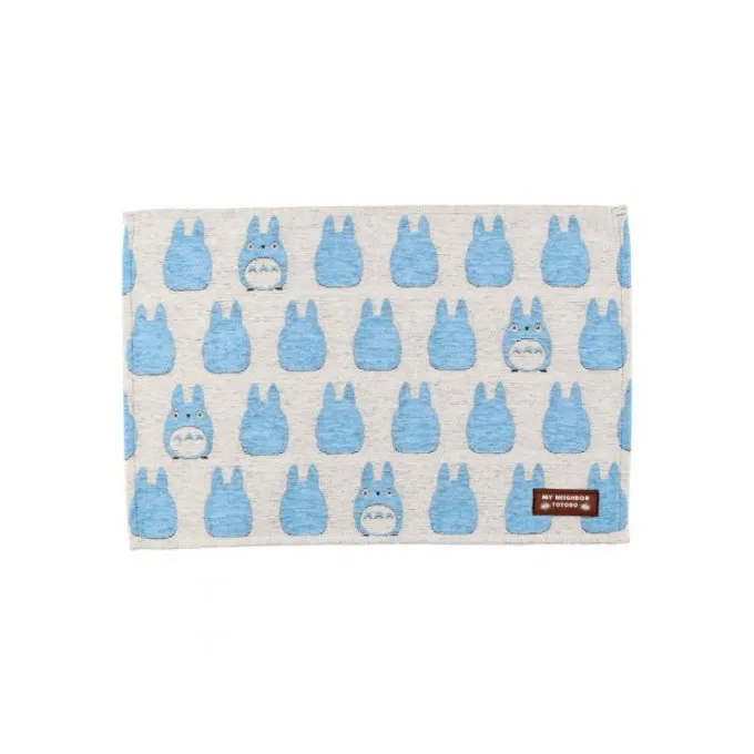 Maison Ghibli Cuisine Et Table|Dessous de table Silhouette Totoro Bleu - Mon Voisin Totoro
