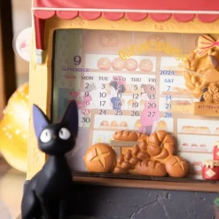 Maison Ghibli Décoration|Diorama Cadre Jiji Boulangerie - Kiki la petite sorcière