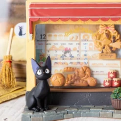 Maison Ghibli Décoration|Diorama Cadre Jiji Boulangerie - Kiki la petite sorcière