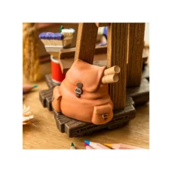 Maison Ghibli Décoration|Diorama Jiji Chevalet et calendrier - Kiki la petite sorcière