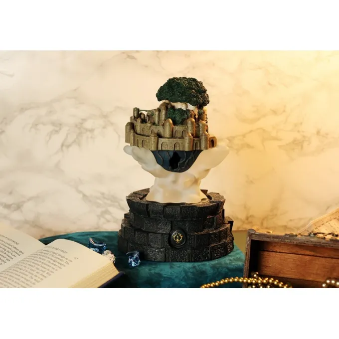 Maison Ghibli Décoration|Diorama lumineux Château de Laputa - Le Château dans le ciel