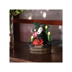 Maison Ghibli Décoration|Diorama No Face Bassine d’or et bambous - Le Voyage de Chihiro