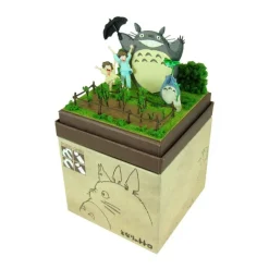 Maison Ghibli Loisirs Créatifs|Diorama papier Dondoko Dance - Mon Voisin Totoro