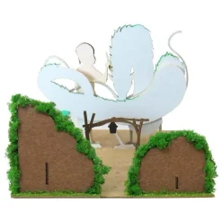 Maison Ghibli Loisirs Créatifs|Diorama papier Haku dragon & Chihiro - Le Voyage de Chihiro