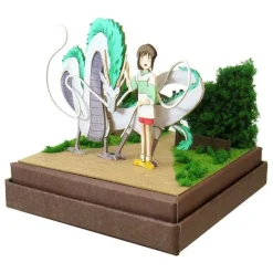 Maison Ghibli Loisirs Créatifs|Diorama papier Haku dragon & Chihiro - Le Voyage de Chihiro