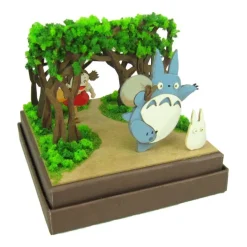 Maison Ghibli Loisirs Créatifs|Diorama papier Mei & Totoro Tunnel secret - Mon Voisin Totoro