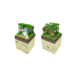 Maison Ghibli Loisirs Créatifs|Diorama papier Mei & Totoro Tunnel secret - Mon Voisin Totoro