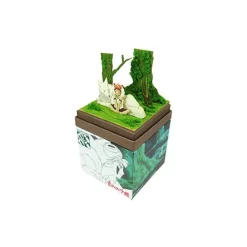 Maison Ghibli Loisirs Créatifs|Diorama papier San & Loup Moro - Princesse Mononoké