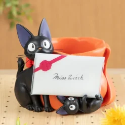Maison Ghibli Décoration|Diorama Planter Jiji et sacoche - Kiki la petite sorcière