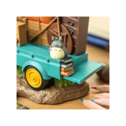 Maison Ghibli Décoration|Diorama Triporteur Totoro et calendrier - Mon Voisin Totoro