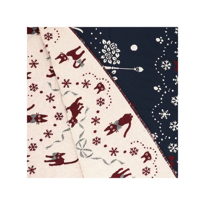 Maison Ghibli Textile|Etole Avec Boutons Kiki La Ville Sous La Neige - Kiki la petite sorci