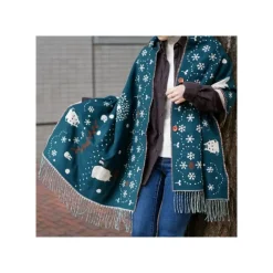 Maison Ghibli Textile|Etole Avec Boutons Totoro Dans La Neige - Mon Voisin Totoro