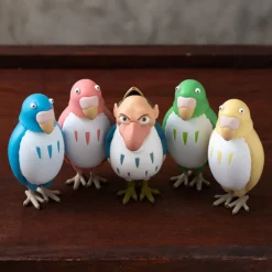 Maison Ghibli Jouets|Figurine Bobble head Perruche Jaune - Le Garçon et le Héron