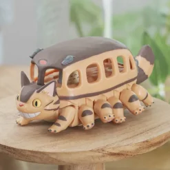 Maison Ghibli Jouets|Figurine Chatbus à friction et Totoro à l’intérieur - Mon Voisin Toto