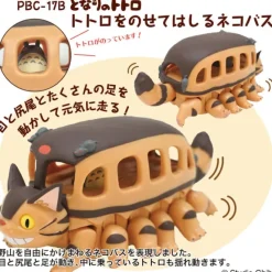 Maison Ghibli Jouets|Figurine Chatbus à friction et Totoro à l’intérieur - Mon Voisin Toto