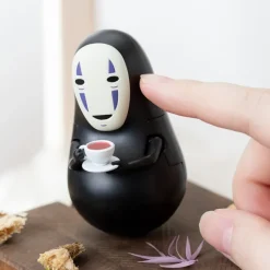 Maison Ghibli Jouets|Figurine Culbuto No face Pause café - Le Voyage de Chihiro