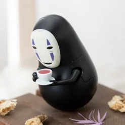 Maison Ghibli Jouets|Figurine Culbuto No face Pause café - Le Voyage de Chihiro