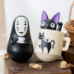 Maison Ghibli Jouets|Figurine Culbuto No face Pause café - Le Voyage de Chihiro