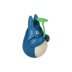 Maison Ghibli Jouets|Figurine Culbuto Totoro Bleu avec feuille - Mon Voisin Totoro