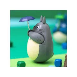 Maison Ghibli Jouets|Figurine Culbuto Totoro Gris Parapluie - Mon Voisin Totoro