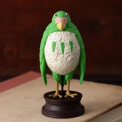 Maison Ghibli Figurines|Figurine Perruche Verte - Le Garçon et le Héron