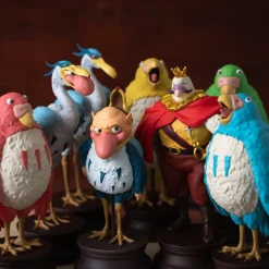 Maison Ghibli Figurines|Figurine Perruche Verte - Le Garçon et le Héron