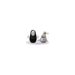 Maison Ghibli Jouets|Figurines Culbuto No Face & Boh Mouse - Le Voyage de Chihiro