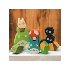Maison Ghibli Jouets|Figurines en bois Totoro et Noiraudes - Mon Voisin Totoro