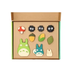 Maison Ghibli Jouets|Figurines en bois Totoro et Noiraudes - Mon Voisin Totoro