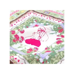Maison Ghibli Textile|Grand mouchoir Le monde de Kiki - Kiki la petite sorcière