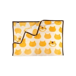 Maison Ghibli Linge De Maison|Grande couverture Silhouette Chatbus 200x140 cm - Mon Voisin Totoro