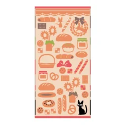 Maison Ghibli Linge De Maison|Grande Serviette Boulangerie de Jiji 60x120 cm - Kiki la petite sorci