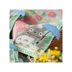 Maison Ghibli Linge De Maison|Grande Serviette Champs de Fleurs 60x120 cm - Mon Voisin Totoro