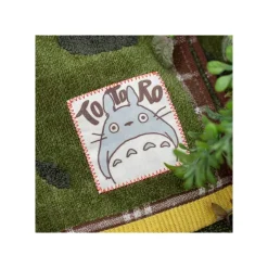 Maison Ghibli Linge De Maison|Grande serviette Vert Automne 60x120 cm - Mon Voisin Totoro