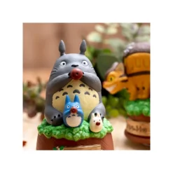 Maison Ghibli Boites À Musiques|Grande Statue Musicale Totoro joue de l’ocarina - Mon Voisin Totoro