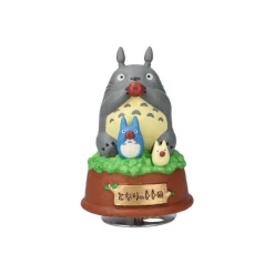 Maison Ghibli Boites À Musiques|Grande Statue Musicale Totoro joue de l’ocarina - Mon Voisin Totoro