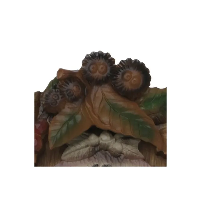 Maison Ghibli Décoration|Horloge à balancier Couronne de feuilles - Mon Voisin Totoro