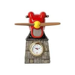 Maison Ghibli Décoration|Horloge Fio Piccolo Hydravion Derniere Version - Porco Rosso