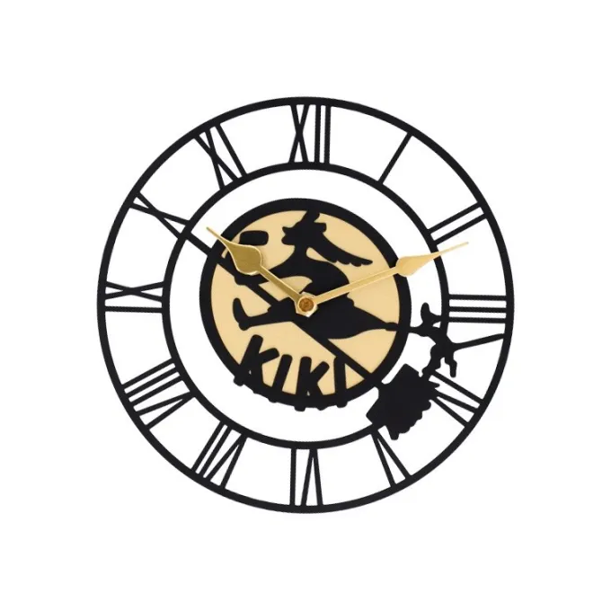 Maison Ghibli Décoration|Horloge Panneau de Kiki - Kiki la petite sorcière