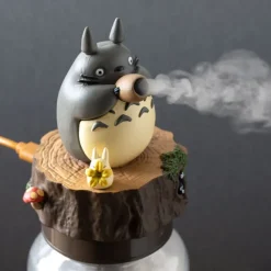 Maison Ghibli Accessoires|Décoration|Humidificateur Totoro Gris joue de l'ocarina - Mon Voisin Totoro