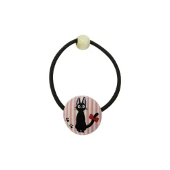 Maison Ghibli Accessoires|Élastique à Cheveux Jiji Rayures - Kiki la petite sorcière