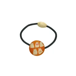 Maison Ghibli Accessoires|Élastique à Cheveux Plein de Totoro Blanc - Mon Voisin Totoro