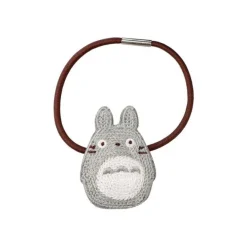 Maison Ghibli Accessoires|Élastique Broderie Totoro Gris - Mon Voisin Totoro