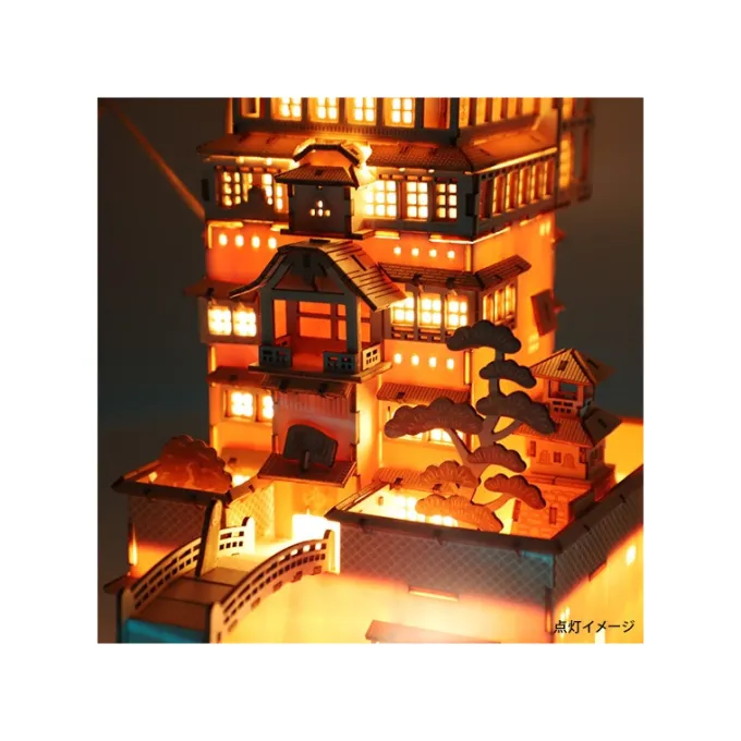 Maison Ghibli Loisirs Créatifs|Maquette en bois Kigumi Aburaya - Le Voyage de Chihiro