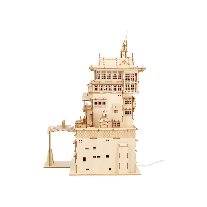 Maison Ghibli Loisirs Créatifs|Maquette en bois Kigumi Aburaya - Le Voyage de Chihiro