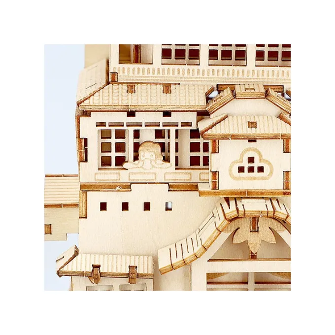 Maison Ghibli Loisirs Créatifs|Maquette en bois Kigumi Aburaya - Le Voyage de Chihiro