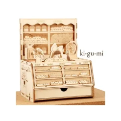 Maison Ghibli Loisirs Créatifs|Maquette en bois Kigumi Boulangerie - Kiki la petite sorcière