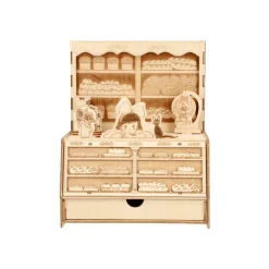 Maison Ghibli Loisirs Créatifs|Maquette en bois Kigumi Boulangerie - Kiki la petite sorcière