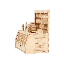 Maison Ghibli Loisirs Créatifs|Maquette en bois Kigumi Boulangerie - Kiki la petite sorcière